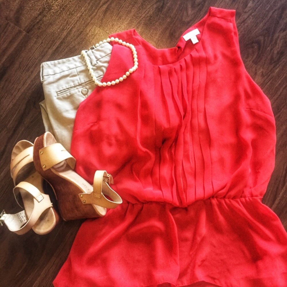 High Low Flowy Sleeveless Top